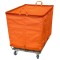 12 Bushel Orange Permanent Style Flat Truck.