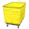 20 Bushel Yellow Permanent Style Flat Truck.