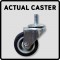 3 Bushel Blue Elevated Style Trucks