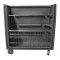 Convertible Shelf Bulk Cart - Black - Nylon Cover