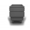 Utility Container Cart - Jade Green - Stencil (2)