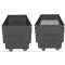 Utility Container Cart - Red - Stencil (2) - Forktubes
